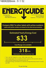 Load image into Gallery viewer, 3.2 Cubc Foot 2 Door Fridge and Freezer, Stainless Steel