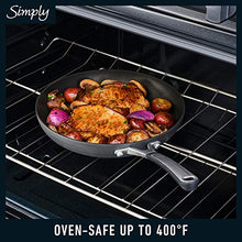 Load image into Gallery viewer, Calphalon 10-Piece Pots and Pans Set, Nonstick Kitchen Cookware with Stay-Cool Stainless Steel Handles, Black