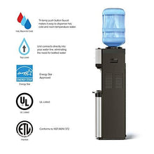 Load image into Gallery viewer, Brio Limited Edition Top Loading Water Cooler Dispenser - Hot & Cold Water, Child Safety Lock, Holds 3 or 5 Gallon Bottles - UL/Energy Star Approved