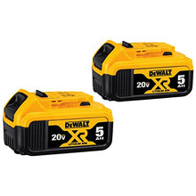 Load image into Gallery viewer, DEWALT 20V Max XR 20V Battery, 5.0-Ah, 2-Pack (DCB205-2)