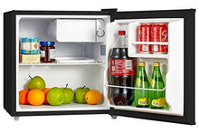 Load image into Gallery viewer, Midea WHS-65LB1 Compact Single Reversible Door Refrigerator, 1.6 Cubic Feet(0.045 Cubic Meter), Black
