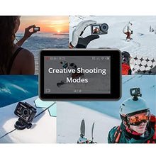 Load image into Gallery viewer, DJI Osmo Action - 4K Action Cam 12MP Digital Camera with 2 Displays 36ft Underwater Waterproof WiFi HDR Video 145° Angle, Black