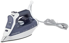 Load image into Gallery viewer, Rowenta DW8080 Professional Micro Steam Iron Stainless Steel Soleplate with Auto-Off, 1700-Watt, 400-Hole, Blue