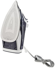 Load image into Gallery viewer, Rowenta DW8080 Professional Micro Steam Iron Stainless Steel Soleplate with Auto-Off, 1700-Watt, 400-Hole, Blue