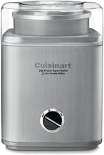 Load image into Gallery viewer, Cuisinart ICE30BC Ice Cream Maker, 2-Qt, Silver