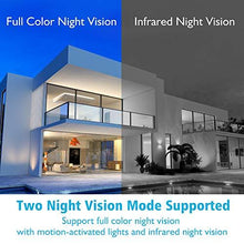 Load image into Gallery viewer, 3MP Security Camera Outdoor, Dragon Touch 8CH NVR 4pcs Wireless Security Cameras System with Color Night Vision, Cameras for Home Security, AI Human Detection, Remote Access, Waterproof, No Hard Disk