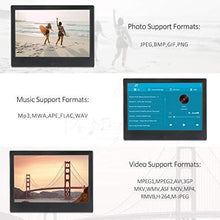 Load image into Gallery viewer, BSIMB WiFi Digital Picture Frame 8 Inch Digital Photo Frame 16GB 1280x800 IPS Screen Motion Sensor Remote Control Upload Photos/Videos from iOS & Android App, Email, Twitter, Facebook W08
