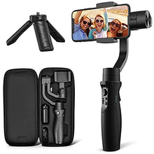 Load image into Gallery viewer, 3-Axis Gimbal Stabilizer for iPhone 12 11 PRO MAX X XR XS Smartphone Vlog Youtuber Live Video Record with Sport Inception Mode Face Object Tracking Motion Time-Lapse - Hohem iSteady Mobile Plus