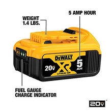 Load image into Gallery viewer, DEWALT 20V Max XR 20V Battery, 5.0-Ah, 2-Pack (DCB205-2)