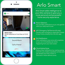 Load image into Gallery viewer, Arlo - Add-on Camera with Motion Detection | Night vision, Indoor/Outdoor, HD Video, Wall Mount | Cloud Storage Included |Works with Arlo Base Station (VMC3030), White
