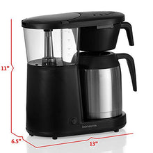 Load image into Gallery viewer, Bonavita 8-Cup One-Touch Coffee Maker Featuring Hanging Filter Basket and Thermal Carafe, BV1901PS
