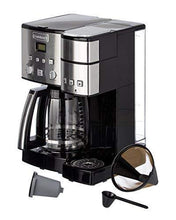 Load image into Gallery viewer, Cuisinart SS-15P1 Coffee Center 12-Cup Coffeemaker and Single-Serve Brewer, Silver
