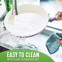 Load image into Gallery viewer, GreenLife Soft Grip Healthy Ceramic Nonstick, 16 Piece Cookware Pots and Pans Set, PFAS-Free, Dishwasher Safe, Lavender
