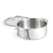 Load image into Gallery viewer, Calphalon Tri-Ply Stainless Steel Cookware, Dutch Oven, 5-quart
