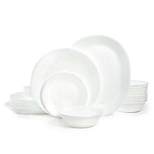 Load image into Gallery viewer, Corelle®| Winter Frost White 38pc Dinnerware Set | Service for 12 | Classic White |Easy-to-Clean | Triple-layer strong glass resistant to chips and cracks |Made in USA
