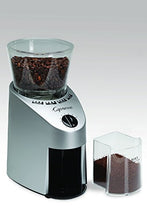 Load image into Gallery viewer, Capresso 560Infinity Conical Burr Grinder, Brushed Silver, 8.5-Ounce
