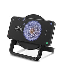 Load image into Gallery viewer, Belkin Boost Up Wireless Charging Stand 10W - Qi Wireless Charger for iPhone 11, 11 Pro, 11 Pro Max, Xs, XS Max, XR/Samsung Galaxy S9, S9+, Note9 / LG, Sony and More (Black) (F7U052dqBLK)
