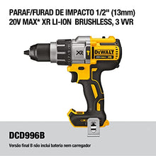 Load image into Gallery viewer, DEWALT 20V MAX XR Hammer Drill, Brushless, 3-Speed, Tool Only (DCD996B)
