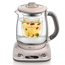 Load image into Gallery viewer, Bear YSH-C18R1 Health- Care Beverage Tea Maker and Kettle,Electric kettle with infuser, Durable 316 Stainless Steel &amp; Glass Brew Cooker Master,8-in-1 Programmable, 4 Range Temperature Warming Function,1.8L,Pink
