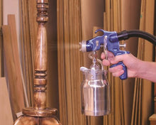 Load image into Gallery viewer, Earlex HV5500 HVLP Spray Station Paint Sprayer for Woodworking and Furniture Refinishing, 2-Stage Turbine, HVLP Spray Gun, Spray Gun, HVLP Turbine Sprayer
