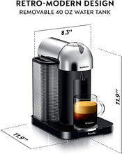 Load image into Gallery viewer, Breville BNV220CRO Vertuo Coffee and Espresso Machine by Breville, normal, Chrome
