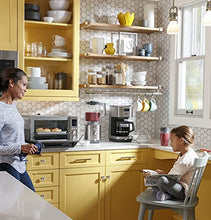 Load image into Gallery viewer, GE Convection Toaster Oven | Quartz Heating Technology | Large Capacity Toaster Oven Complete With 7 Cook Modes &amp; Oven Accessories | Countertop Kitchen Essentials | 1500 Watts | Stainless Steel
