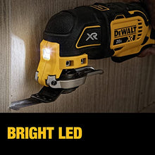 Load image into Gallery viewer, DEWALT 20V Max XR Oscillating Multi-Tool, Variable Speed, Tool Only (DCS356B)
