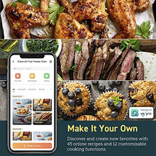 Load image into Gallery viewer, COSORI Air Fryer Toaster Combo 26.4QT 12 Functions Large Countertop Oven, Dehydrator with 1800W, Recipes &amp; Accessories Included, Work with Alexa
