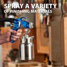 Load image into Gallery viewer, Earlex HV5500 HVLP Spray Station Paint Sprayer for Woodworking and Furniture Refinishing, 2-Stage Turbine, HVLP Spray Gun, Spray Gun, HVLP Turbine Sprayer
