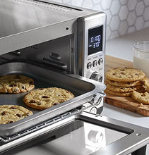 Load image into Gallery viewer, GE Convection Toaster Oven | Quartz Heating Technology | Large Capacity Toaster Oven Complete With 7 Cook Modes &amp; Oven Accessories | Countertop Kitchen Essentials | 1500 Watts | Stainless Steel
