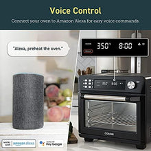 Load image into Gallery viewer, COSORI Air Fryer Toaster Combo 26.4QT 12 Functions Large Countertop Oven, Dehydrator with 1800W, Recipes &amp; Accessories Included, Work with Alexa
