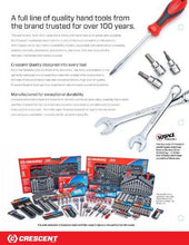Load image into Gallery viewer, Crescent 170 Piece General Purpose Tool Set - Closed Case - CTK170CMP2
