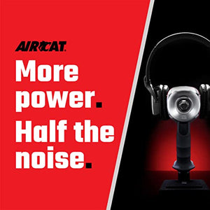 AIRCAT 1200-K 1/2-Inch Nitrocat Kevlar and Composite Twin Clutch Impact Wrench 1295 ft-lbs