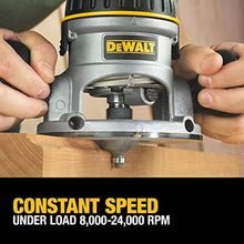 Load image into Gallery viewer, DEWALT Router, Fixed/Plunge Base Kit, Variable Speed, Soft Start, 2-1/4-HP (DW618PKB)
