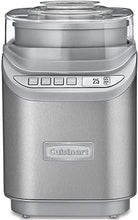 Load image into Gallery viewer, Cuisinart ICE-70P1 Cool Creations 2-Quart Soft Service, Brushed Chrome, Ice Cream Maker with Countdown Timer
