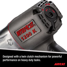 Load image into Gallery viewer, AIRCAT 1200-K 1/2-Inch Nitrocat Kevlar and Composite Twin Clutch Impact Wrench 1295 ft-lbs
