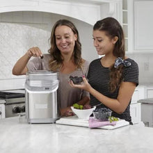 Load image into Gallery viewer, Cuisinart ICE-70P1 Cool Creations 2-Quart Soft Service, Brushed Chrome, Ice Cream Maker with Countdown Timer
