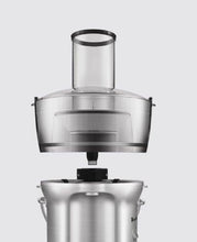 Load image into Gallery viewer, Breville BJE200XL Juice Fountain Compact Centrifugal Juicer, Silver, 10" x 10.5" x 16"
