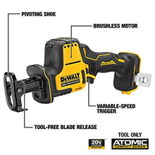 Load image into Gallery viewer, DEWALT ATOMIC 20V MAX* Reciprocating Saw, One-Handed, Cordless, Tool Only (DCS369B)
