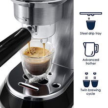Load image into Gallery viewer, De'Longhi EC680M Espresso, Stainless Steel, Metallic
