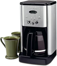 Load image into Gallery viewer, Cuisinart DCC-1200P1 Brew Central 12-Cup Programmable Coffeemaker Coffee Maker, Carafe, Brushed Chrome
