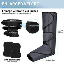 Load image into Gallery viewer, CINCOM Foot and Leg Massager with Heat, Air Compression Leg Massager for Circulation and Muscles Relaxation - 3 Modes, 3 Intensities, 2 Heating Super Quiet
