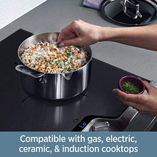 Load image into Gallery viewer, All-Clad D3 Fry Lid, 10 Inch Pan, Dishwasher Safe Stainless Steel Cookware, Silver, 10-Inch
