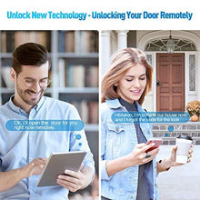 Load image into Gallery viewer, Aibocn Fingerprint Smart Lock, Keyless Entry Door Lock with Bluetooth, Touchscreen Keypad Deadbolt Lock with App Control, IC Card, Code, Easy to Install for Home Hotel Apartment, Right Handle
