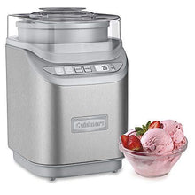 Load image into Gallery viewer, Cuisinart ICE-70 Electronic Ice Cream Maker, Brushed Chrome, Ice Cream Maker with Countdown Timer, With Countdown Timer
