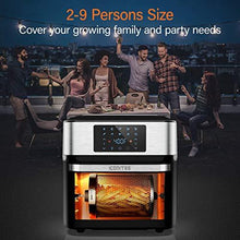 Load image into Gallery viewer, 10-in-1 Air Fryer Oven, 20 Quart Airfryer Toaster Oven Combo, 1800W Large Air Fryers, Convection Toaster Oven with Rotisserie Dehydrator, ETL Certified
