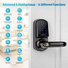 Load image into Gallery viewer, Aibocn Fingerprint Smart Lock, Keyless Entry Door Lock with Bluetooth, Touchscreen Keypad Deadbolt Lock with App Control, IC Card, Code, Easy to Install for Home Hotel Apartment, Right Handle
