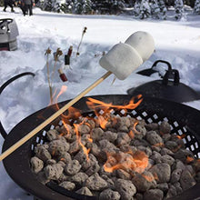 Load image into Gallery viewer, Bond Manufacturing 67836 54,000 BTU Aurora Camping, Backyard, Tailgating, Hunting and Patio. Locking Lid &amp; Carry Handle Portable Steel Propane Gas Fire Pit Outdoor Firebowl, 18.5", Bronze
