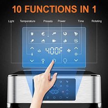 Load image into Gallery viewer, 10-in-1 Air Fryer Oven, 20 Quart Airfryer Toaster Oven Combo, 1800W Large Air Fryers, Convection Toaster Oven with Rotisserie Dehydrator, ETL Certified
