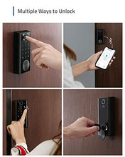 Load image into Gallery viewer, eufy Security Smart Lock Touch, Fingerprint Scanner, Keyless Entry Door Lock, Bluetooth Electronic Deadbolt, Touchscreen Keypad, IP65 Weatherproofing, Compatible with Wi-Fi Bridge (Sold Separately)
